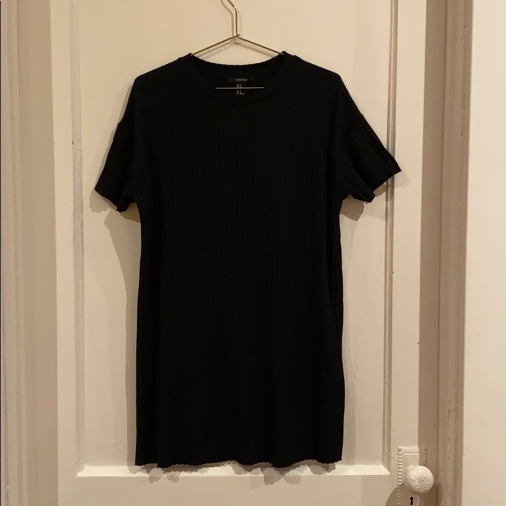 Forever 21 Ribbed Tshirt Dress